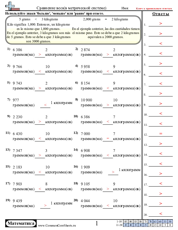  - сравнение-веса worksheet