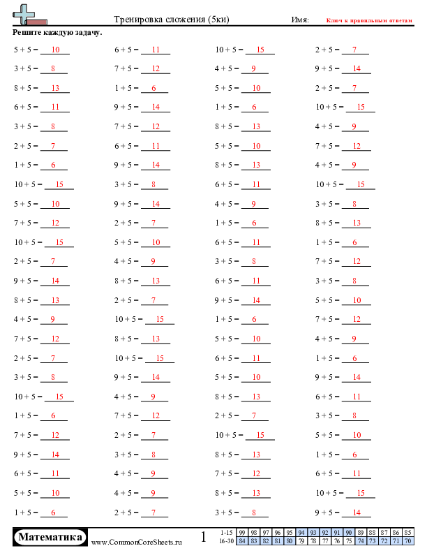  - 5ки-горизонтальное worksheet