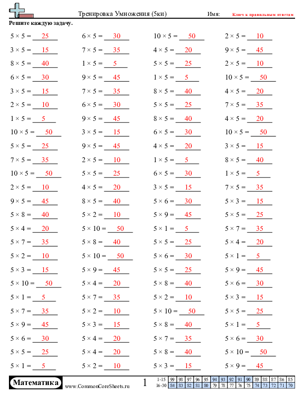  - 5ки-горизонтальное worksheet