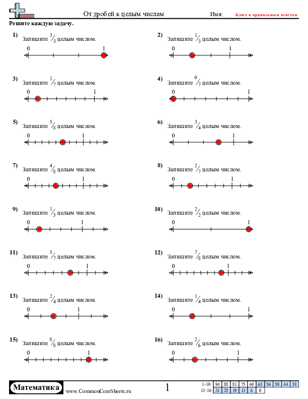  - 463 worksheet