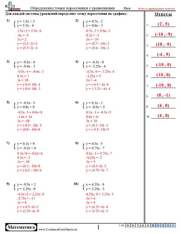  - 71 worksheet