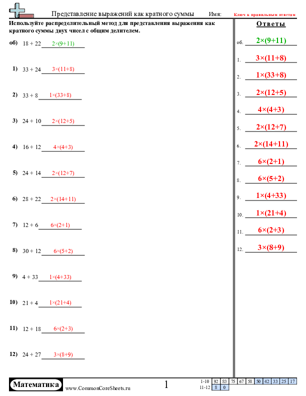  - представление-выражений-как-кратного-суммы worksheet