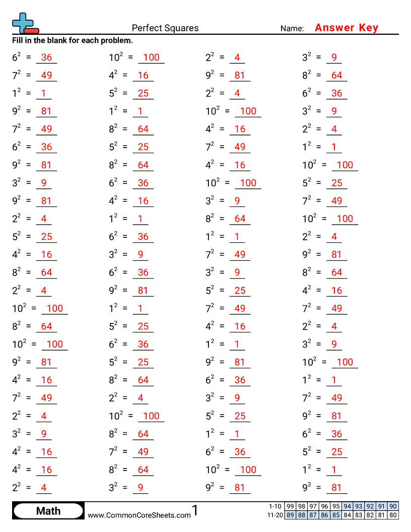Related worksheet