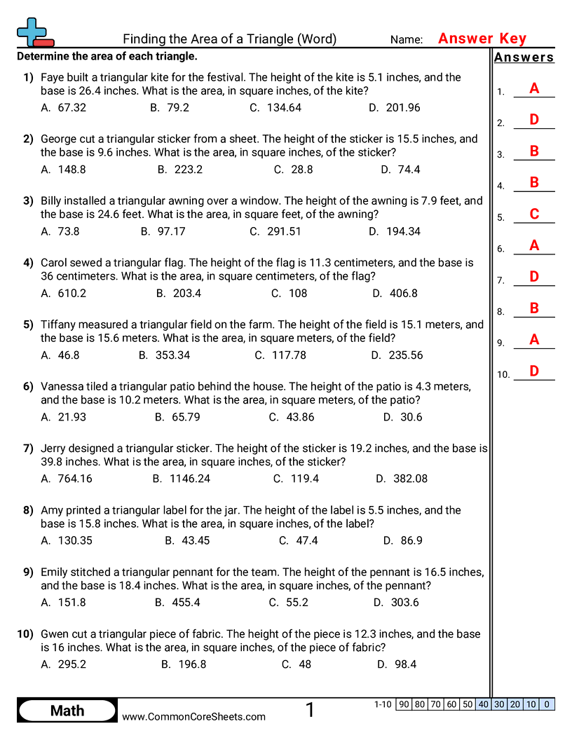 Related worksheet
