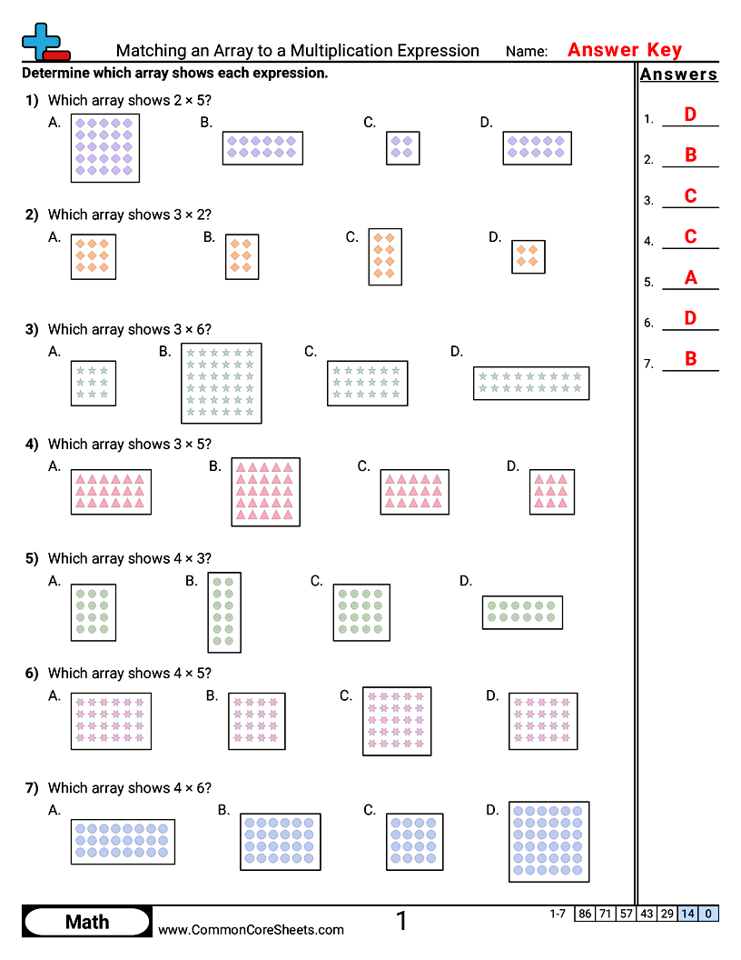 Related worksheet