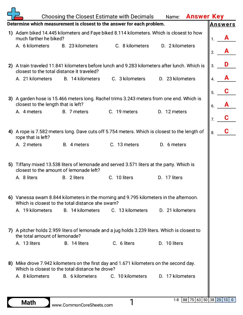 Related worksheet