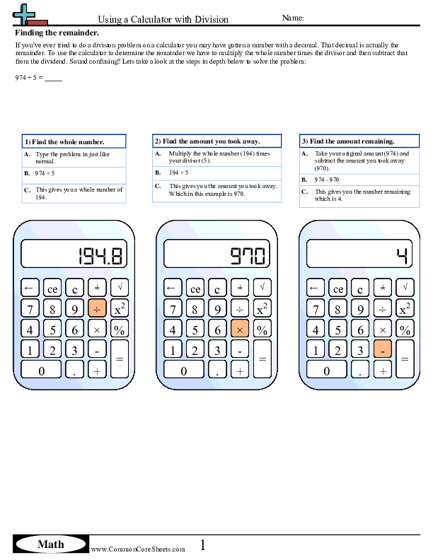 Related worksheet