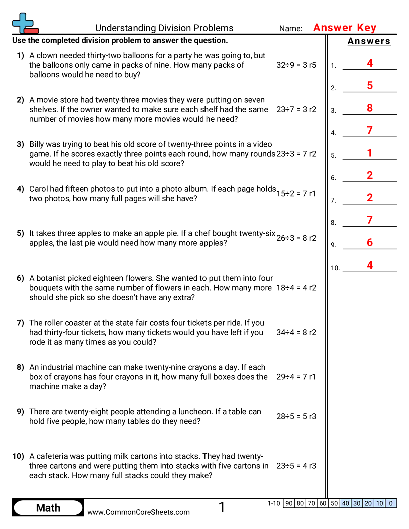 Related worksheet