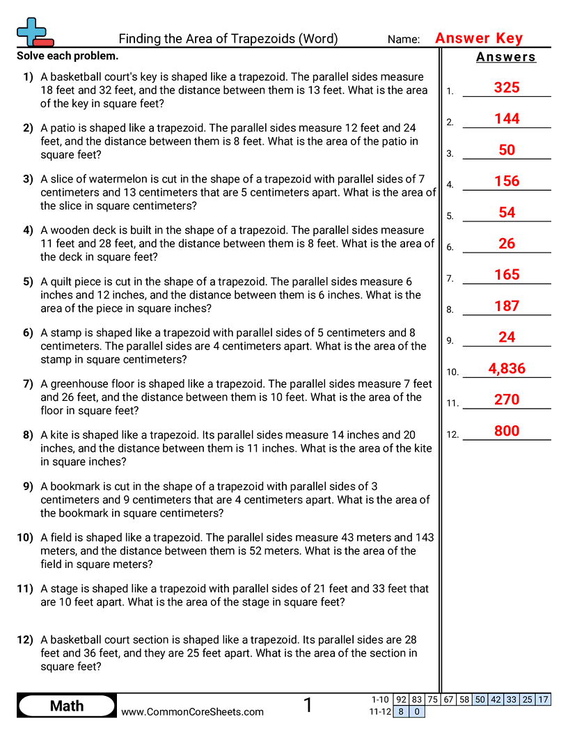 Related worksheet